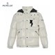 Ny 23FW Moncler x FRGMT Svart Hvit Lange Ermer Dunjakker