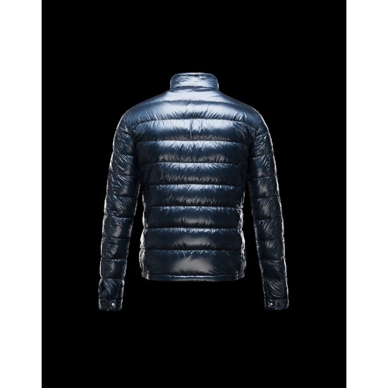 Moncler ACORUS Ultralight Blå Vinterjakke Techno Fabric/Polyamide Herre 41338935EP