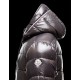 Moncler Aubert Hooded Neckline Dark Brun Vinterjakke Nylon/Polyamid Herre 41224644PX