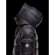 Moncler BASILE Lightweight Fixed Hood Svart Vinterjakke Nylon/Polyamide Herre 41457019EE