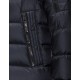 Moncler BASILE Turtleneck Fixed Hood Dark Blå Vinterjakke Polyamide Herre 41457019XO