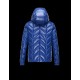 Moncler BERRIAT Detachable Hood Turtleneck Blå Vinterjakke Nylon/Polyamid Herre 41456769ET