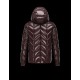 Moncler BERRIAT Detachable Hood Turtleneck Dark Brun Vinterjakke Nylon/Polyamid Herre 41456769LD