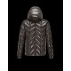 Moncler BERRIAT Detachable Hood Turtleneck Dark Grønn Vinterjakke Nylon/Polyamid Herre 41456769UD