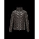 Moncler BERRIAT Detachable Hood Turtleneck Dark Grønn Vinterjakke Nylon/Polyamid Herre 41456769UD