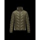 Moncler BERRIAT Detachable Hood Turtleneck Military Grønn Vinterjakke Nylon/Polyamid Herre 41456793MB