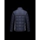 Moncler BLAIS Turtleneck Dark Blå Vinterjakke Polyamid/Wool Herre 41378018WC