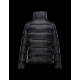 Moncler BOURDON Turtleneck Svart Vinterjakke Polyamide Dame 41456717SE