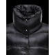 Moncler BOURDON Turtleneck Svart Vinterjakke Polyamide Dame 41456717SE