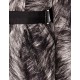 Moncler CANET Detachable Turtleneck Fur Collar Svart Vinterjakke Techno Fabric/Polyamide Dame 41464947TA