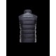 Moncler DUPRES Turtleneck Dark Blå WaistDunjakke Polyester Herre 41377879JW