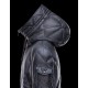 Moncler EDWIN Turtleneck Dark Blå Dunjakke Polyamide Herre 41456985ER