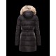 Moncler FRAGON Fur Hood Svart Vinterjakke Nylon/Pa/Racoon Dame 41311175WT