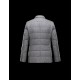 Moncler GAMME BLEU Lapel Collar Lightweight Grå OverDunjakke Wool/Cotton Herre 41459915LQ