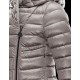 Moncler GAUBE V-Neckline Fixed Hood Grå Vinterjakke Polyester/Synthetic Dame 41456771IF