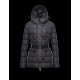 Moncler GENE Turtleneck Fur-Trimmed Hood Svart Vinterjakke Nylon/Polyamide/Racoon Dame 41456957UM