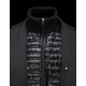 Moncler LESPARRE Detachable Lapel Collar Svart Dunjakke Techno Fabric Herre 41456696TU