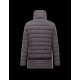 Moncler LEUCATE Turtleneck Steel Grå Dunjakke Viscose/Angora/Polyamide Dame 41456714CM