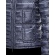 Moncler LISSY Ultralight Round Collar Blå Vinterjakke Techno Fabric/Polyamide Dame 41338938FJ