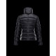 Moncler MEILLE Detachable Round Collar Svart Vinterjakke Techno Fabric Dame 41456712VQ