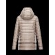 Moncler NARLAY Ultralight Turtleneck Beige Dunjakke Nylon Dame 41457282KL