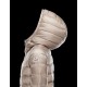 Moncler NARLAY Ultralight Turtleneck Beige Dunjakke Nylon Dame 41457282KL