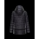 Moncler NARLAY Ultralight Turtleneck Svart Dunjakke Nylon Dame 41457282TO