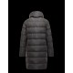 Moncler REMORAY Turtleneck Steel Grå Dunjakke Techno Fabric/Polyester Dame 41456984WJ