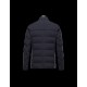 Moncler ROUILLAC Detachable Lapel Collar Blå OverDunjakke Polyamid/Elastane Herre 41377883PD