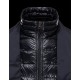 Moncler ROUILLAC Detachable Lapel Collar Blå OverDunjakke Polyamid/Elastane Herre 41377883PD