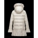 Moncler SERRE Turtleneck Ivory Dunjakke Nylon/Polyamide Dame 41456720RA