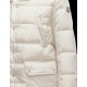 Moncler SERRE Turtleneck Ivory Dunjakke Nylon/Polyamide Dame 41456720RA