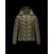 Moncler BERRIAT Detachable Hood Turtleneck Military Grønn Vinterjakke Nylon/Polyamid Herre 41456793MB