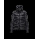 Moncler BOURDON Turtleneck Svart Vinterjakke Polyamide Dame 41456717SE