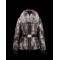 Moncler CANET Detachable Turtleneck Fur Collar Svart Vinterjakke Techno Fabric/Polyamide Dame 41464947TA