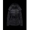 Moncler LAVAUD Detachable Turtleneck Svart Vinterjakke Nylon/Polyester Dame 41460688KA