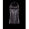 Moncler LUCILA Ultralight Round Collar Svart WaistDunjakke Nylon/Polyamide Dame 41414160XP