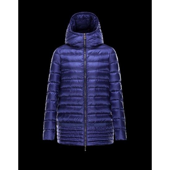 Moncler NARLAY Ultralight Turtleneck Purple Dunjakke Nylon/Polyamide Dame 41457282KR