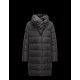 Moncler REMORAY Turtleneck Steel Grå Dunjakke Techno Fabric/Polyester Dame 41456984WJ