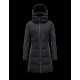 Moncler RENNE Turtleneck Svart Dunjakke Polyester Microfibre Dame 41311131VD