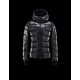 Moncler Aubert Hooded Neckline Blå Vinterjakke Nylon/Polyamid Herre 41224644FN