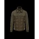 Moncler BLAIS Turtleneck Military Grønn Vinterjakke Nylon/Polyamid/Wool Herre 41378018HB