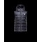 Moncler RAY Detachable Hood Turtleneck Dark Blå WaistDunjakke Techno Fabric Herre 41456966EH