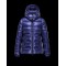 Moncler BERRE Detachable Turtleneck Blå Vinterjakke Techno Fabric Dame 41456953MW