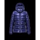 Moncler BERRE Detachable Turtleneck Blå Vinterjakke Techno Fabric Dame 41456953MW