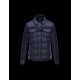 Moncler BLAIS Turtleneck Dark Blå Vinterjakke Polyamid/Wool Herre 41378018WC