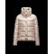 Moncler BOURDON Turtleneck Beige Vinterjakke Techno Fabric Dame 41456717LJ