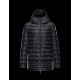 Moncler NARLAY Ultralight Turtleneck Svart Dunjakke Nylon Dame 41457282TO