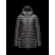 Moncler NARLAY Ultralight Turtleneck Steel Grå Dunjakke Nylon Dame 41457282IL