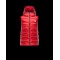 Moncler RAY Detachable Hood Turtleneck Rød WaistDunjakke Techno Fabric Herre 41456966JH